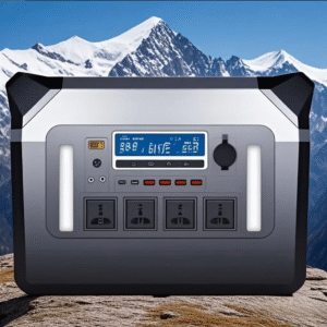 Convenient 3000W Portable Power Station Eco-Friendly Folding Solar Panel for Outdoor Camping