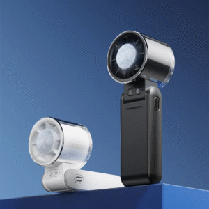 High Speed Portable Foldable 100 Gears Wind Mini Handheld Fan Custom Logo Rechargeable Cooling Travel USB Handy Fan