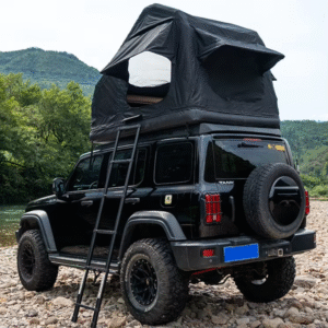 4X4 Offroad SUV Car Rooftop Tent Easy Set-Up Large Outdoor Air Camping Tube for 3-4 People Inflatable