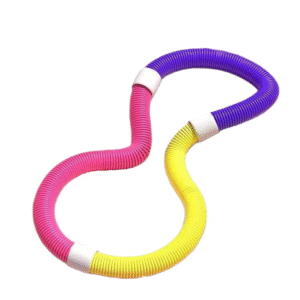 Detachable PVC Fitness Hoop Soft for Hula Hoop for Female Abdomen Toning Body Exercise